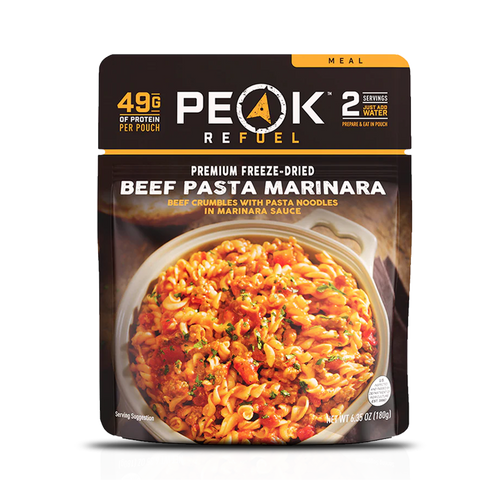 PeakRefuel / Beef Pasta Marinara