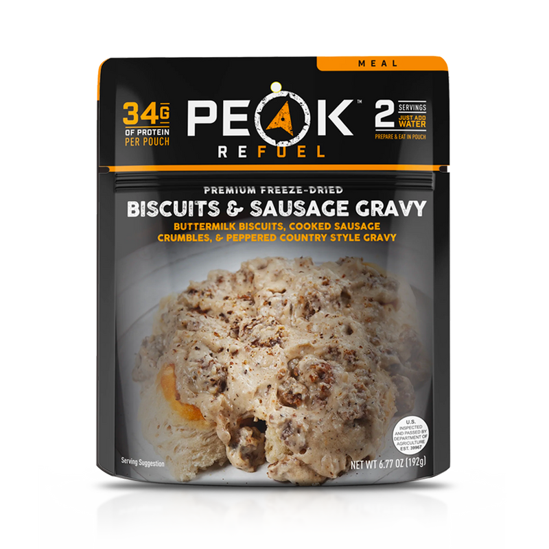 Load image into Gallery viewer, PeakRefuel / Biscuits &amp; Sausage Gravy
