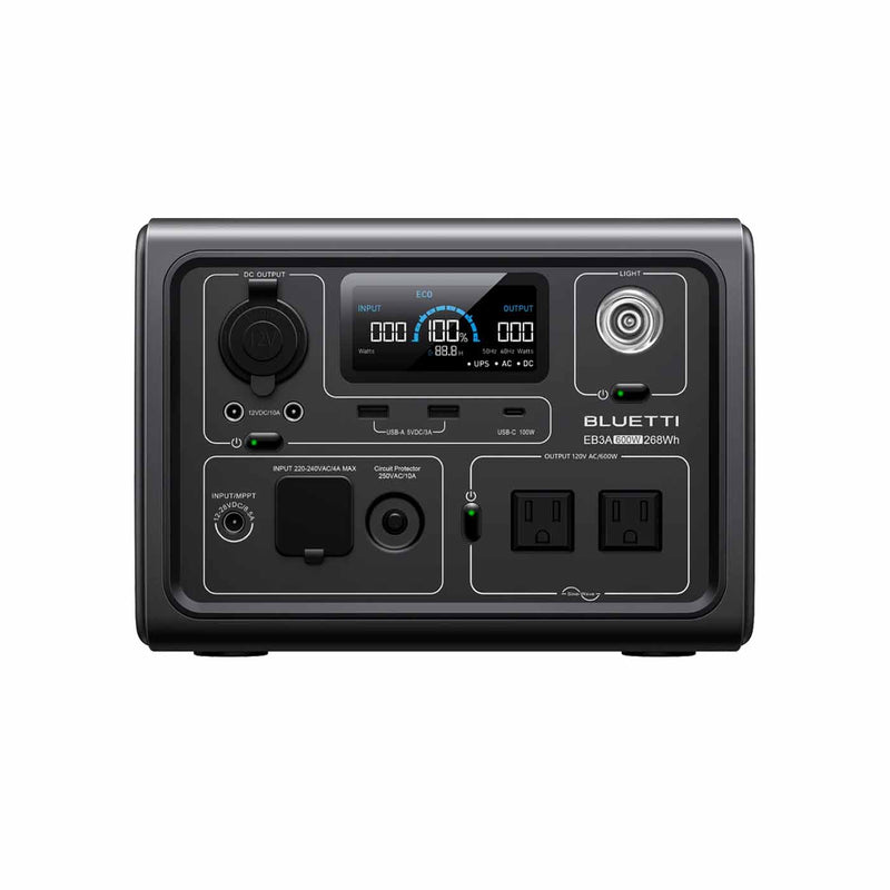 Load image into Gallery viewer, BLUETTI / EB3A Portable Power Station | 600W 268Wh
