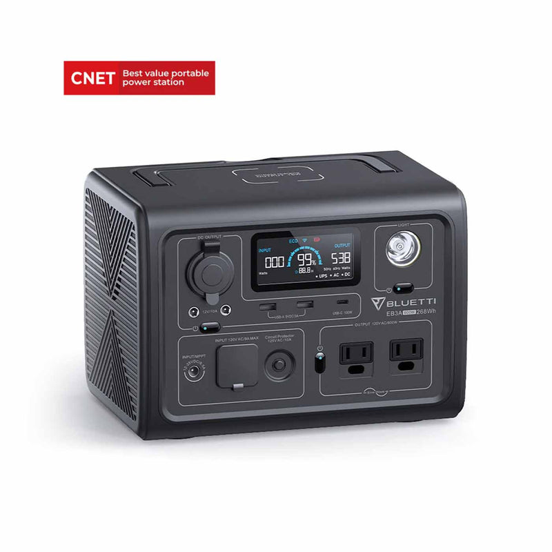 Load image into Gallery viewer, BLUETTI / EB3A Portable Power Station | 600W 268Wh
