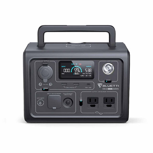 BLUETTI / EB3A Portable Power Station | 600W 268Wh