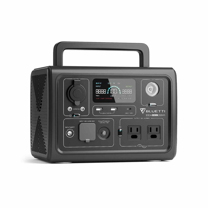 Load image into Gallery viewer, BLUETTI / EB3A Portable Power Station | 600W 268Wh
