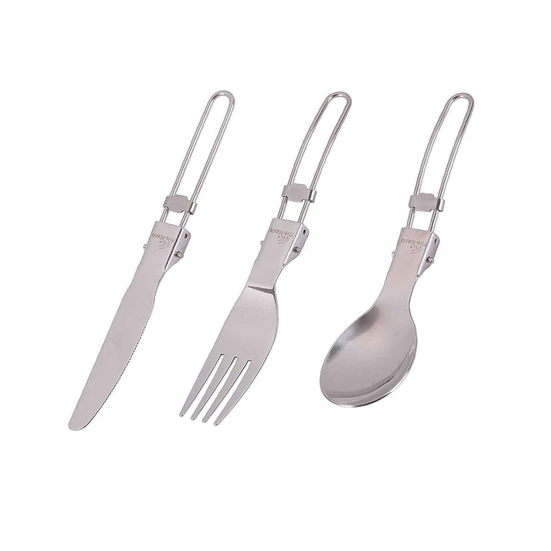 Load image into Gallery viewer, FIREMAPLE / Foldable Stainless Cutlery Set
