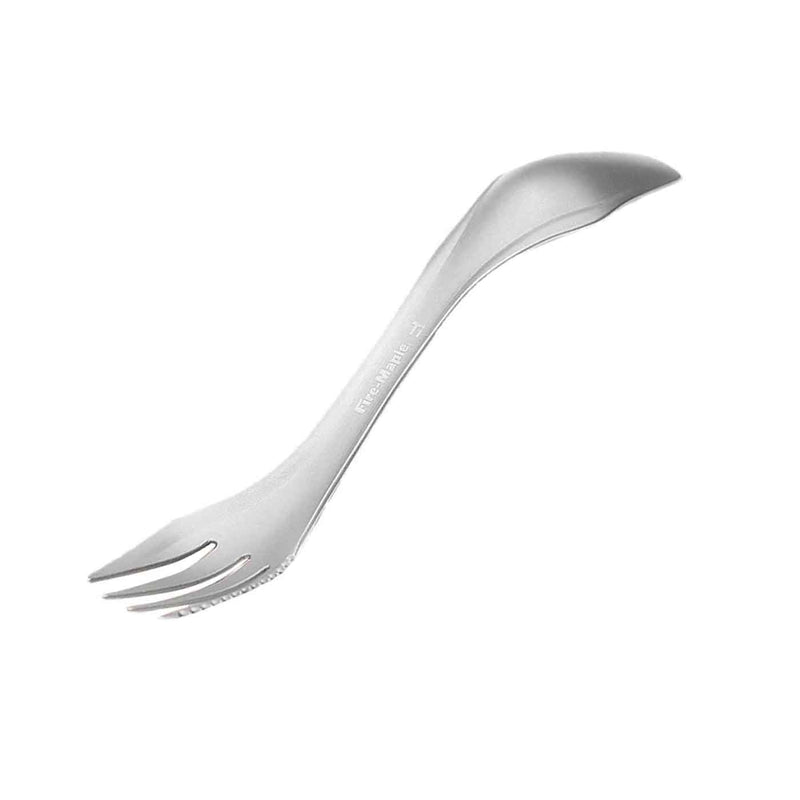 Load image into Gallery viewer, FIREMAPLE / 3-in-1 Titanium Cutlery Spork
