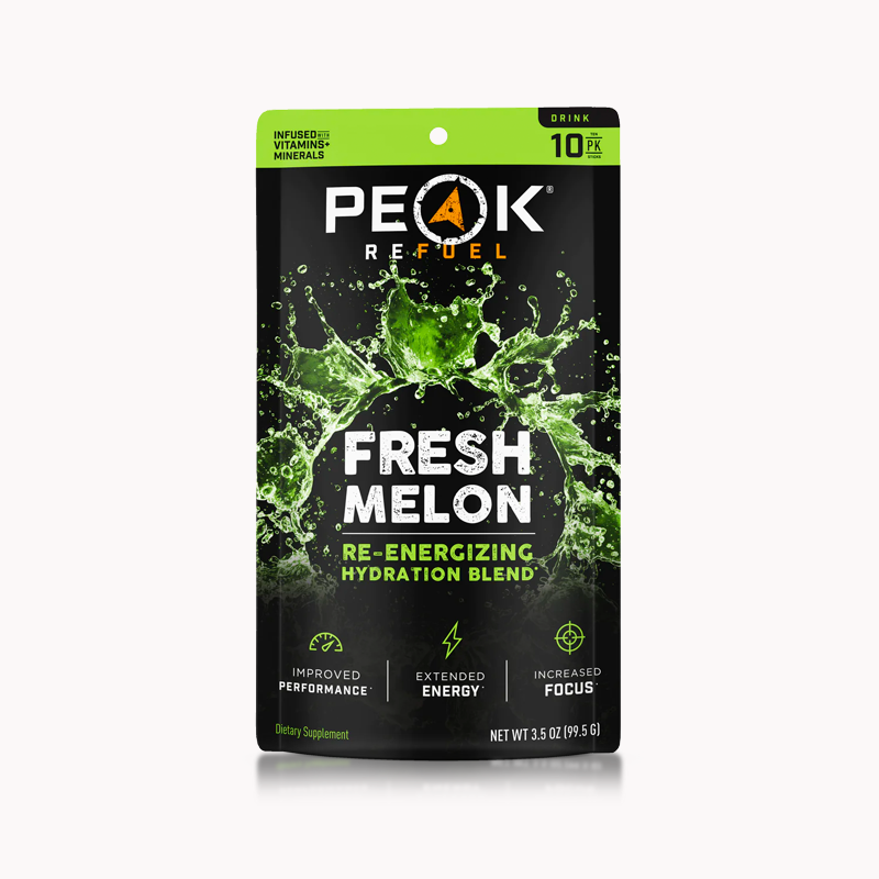 Load image into Gallery viewer, PeakRefuel / Fresh Melon Re-Energizing Drink Sticks
