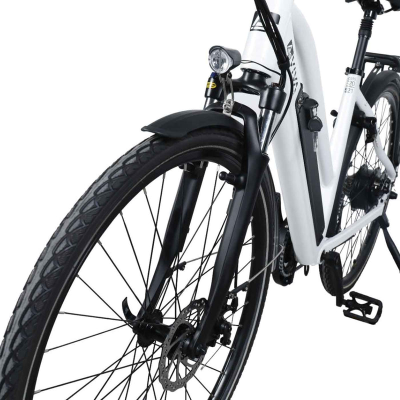 Load image into Gallery viewer, GREEN PEDEL / 26 Inch Step-Though City Commute E-Bike
