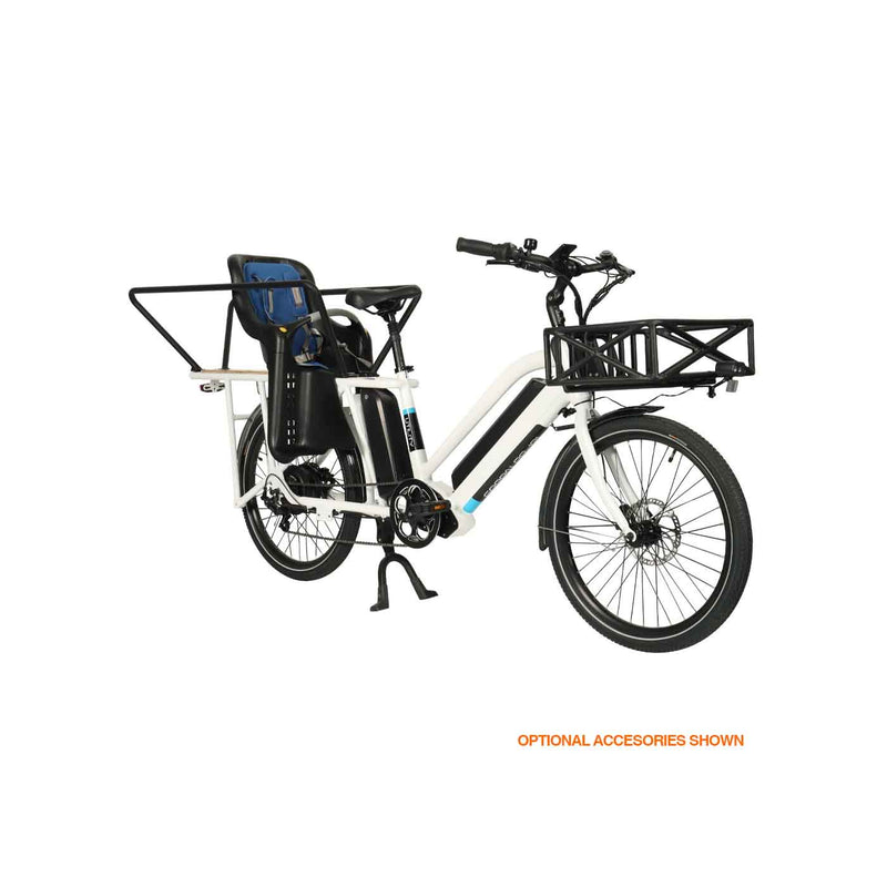 Load image into Gallery viewer, GREEN PEDEL / 24 Inch Step-Through Cargo Commute E-Bike
