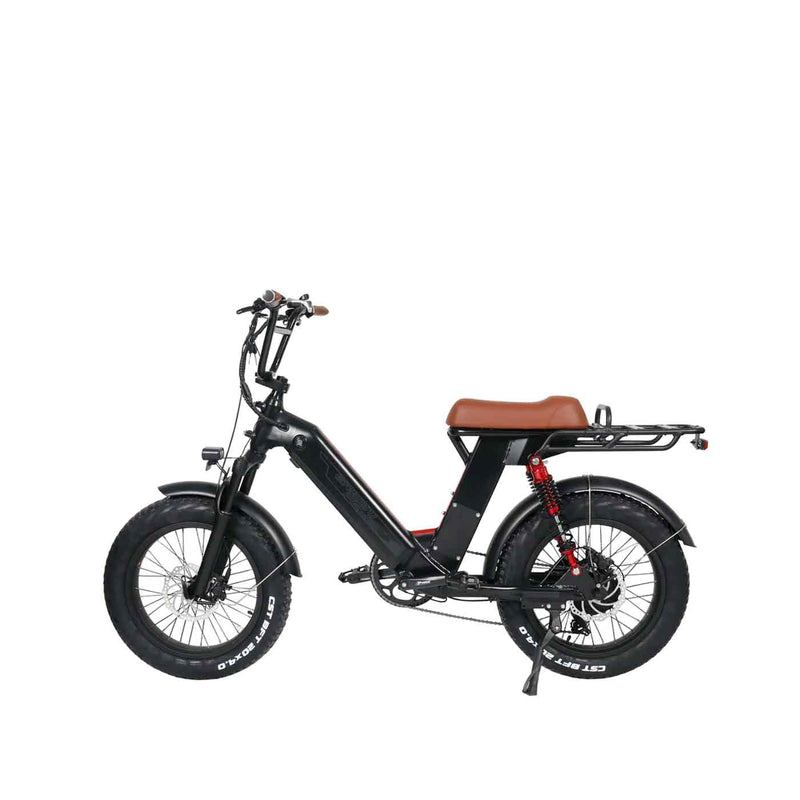 Load image into Gallery viewer, GREEN PEDEL / 20 Inch All Terrain Fat Tire E-Bike (Black)
