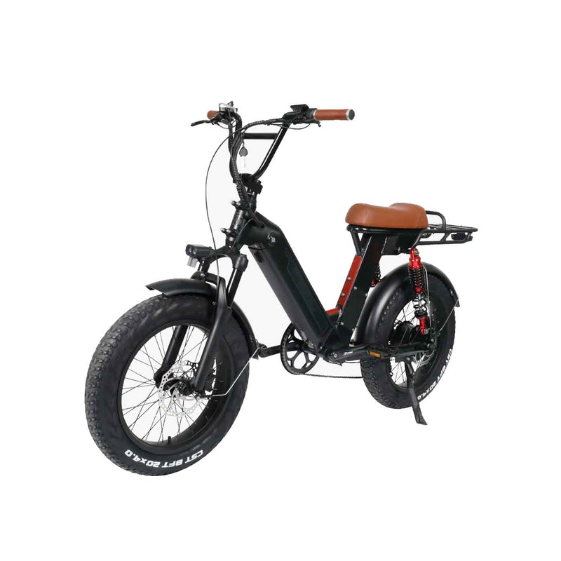 Load image into Gallery viewer, GREEN PEDEL / 20 Inch All Terrain Fat Tire E-Bike (Black)
