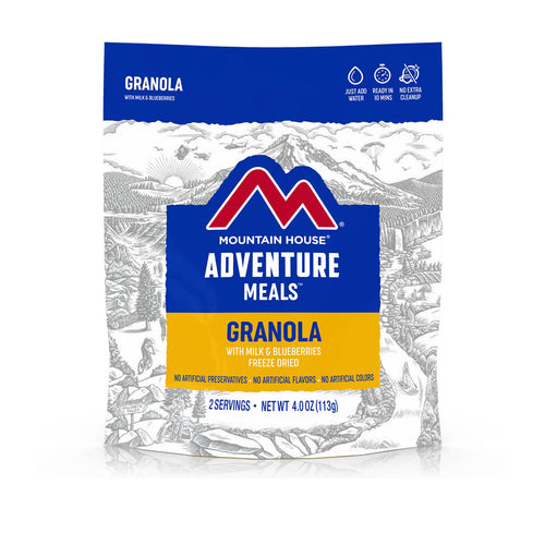 MountainHouse / Granola with Milk and Blueberries - Pouch