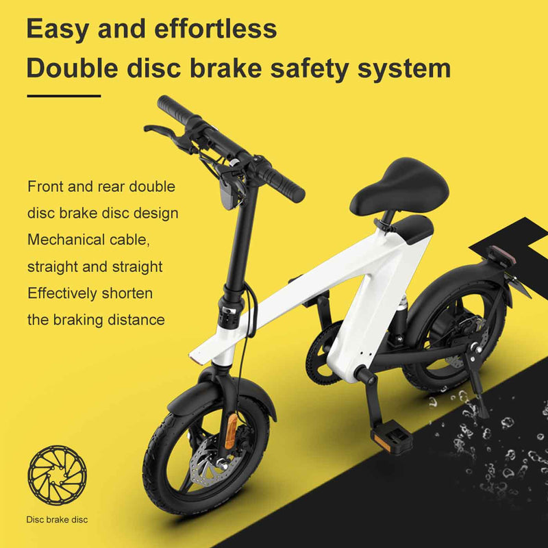 Load image into Gallery viewer, HX / H1 14&quot; Electric Folding Bike 250W
