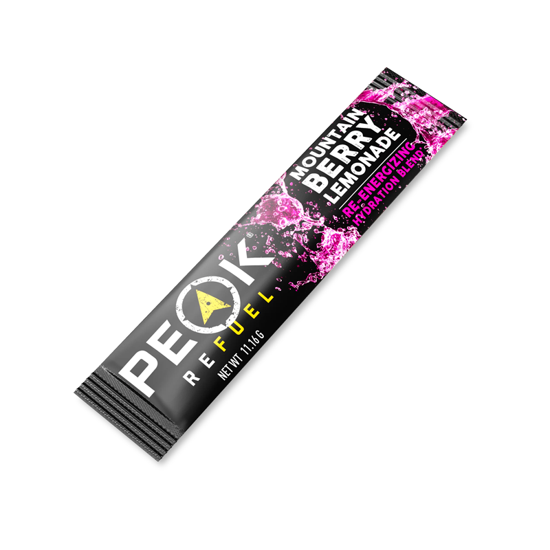 Load image into Gallery viewer, PeakRefuel / Mountain Berry Lemonade Re-Energizing Drink Sticks
