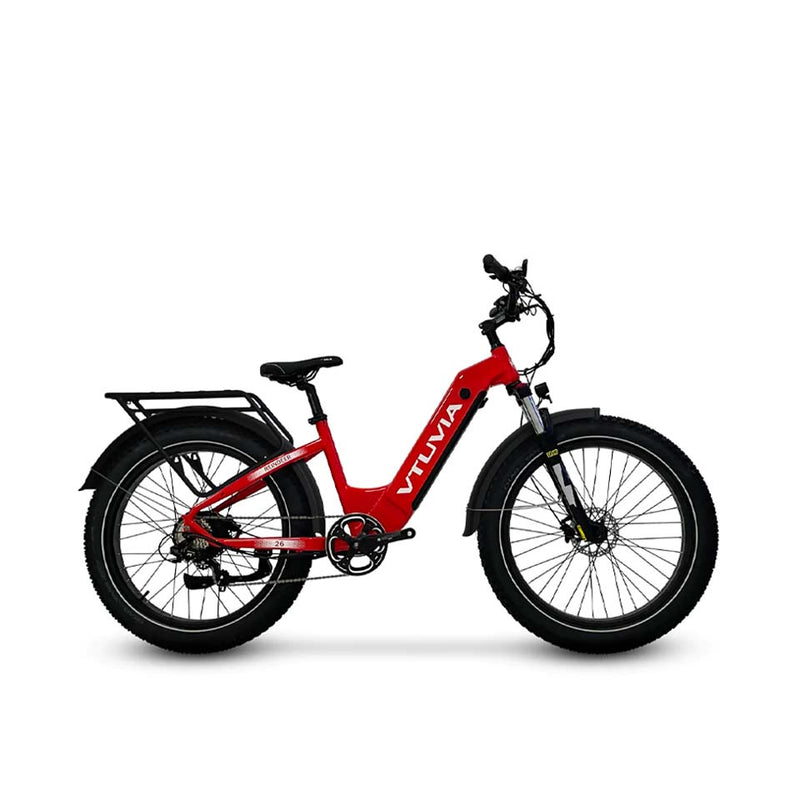 Load image into Gallery viewer, VTUVIA / Reindeer 26 Inch Step-Thru Fat Tire E-Bike
