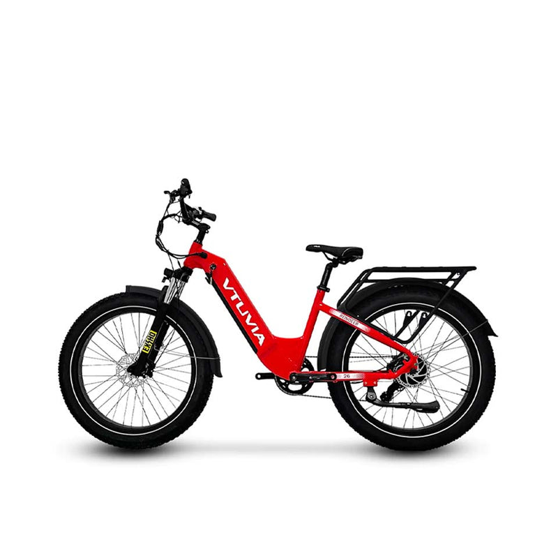 Load image into Gallery viewer, VTUVIA / Reindeer 26 Inch Step-Thru Fat Tire E-Bike
