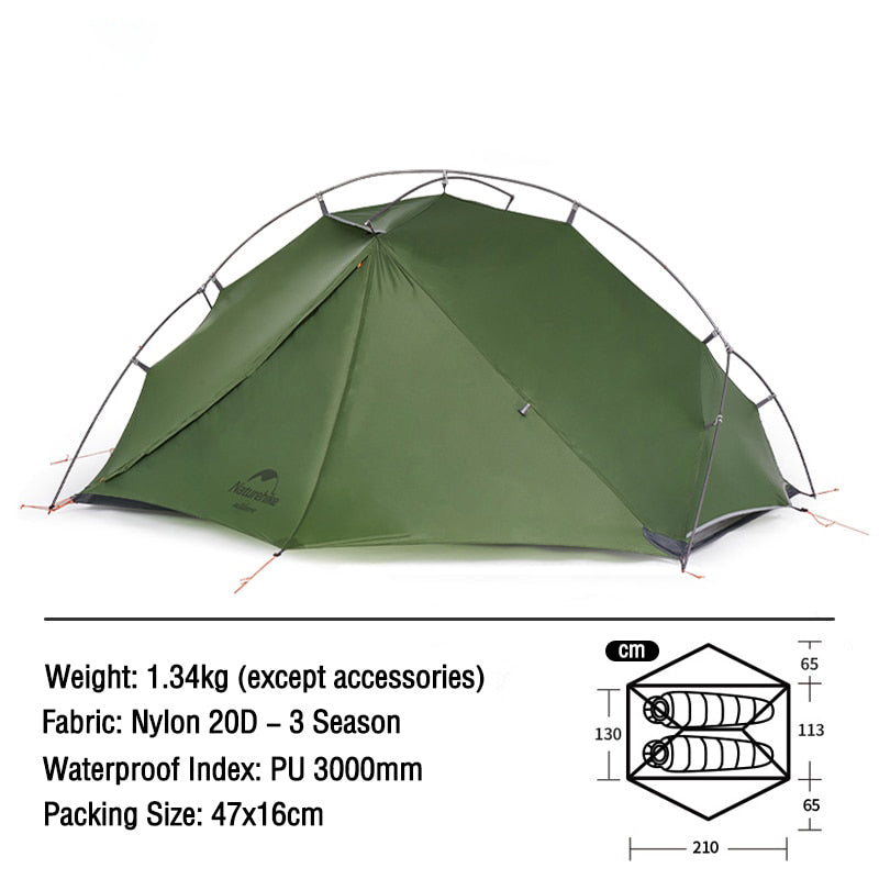 Load image into Gallery viewer, Naturehike / VIK Ultralight Tent 1-Person
