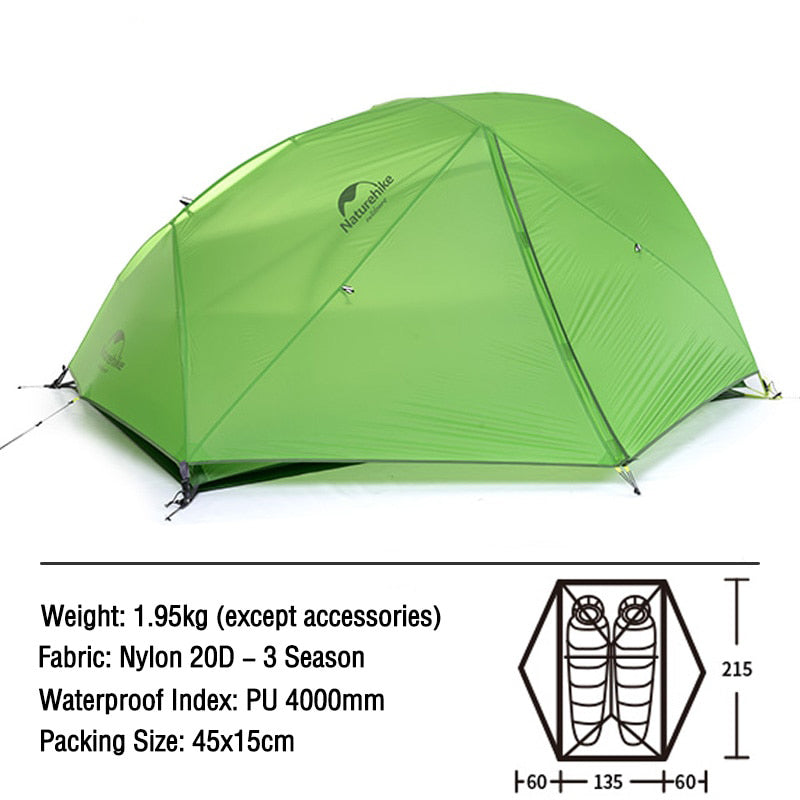 Load image into Gallery viewer, Naturehike / Star River 2 Tent 2-Person
