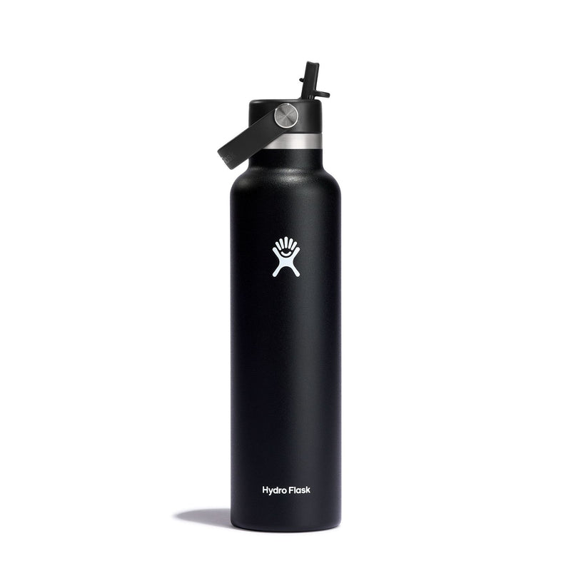 Load image into Gallery viewer, HydroFlask / Standard-Mouth Vacuum Water Bottle with Flex Straw Cap (24 oz)
