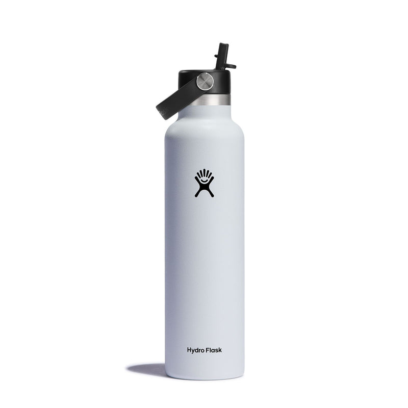 Load image into Gallery viewer, HydroFlask / Standard-Mouth Vacuum Water Bottle with Flex Straw Cap (24 oz)
