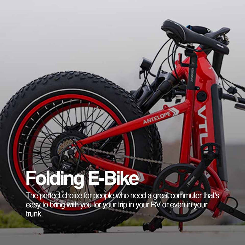 Load image into Gallery viewer, VTUVIA / SX20 Antelope Step-Thru Folding E-Bike
