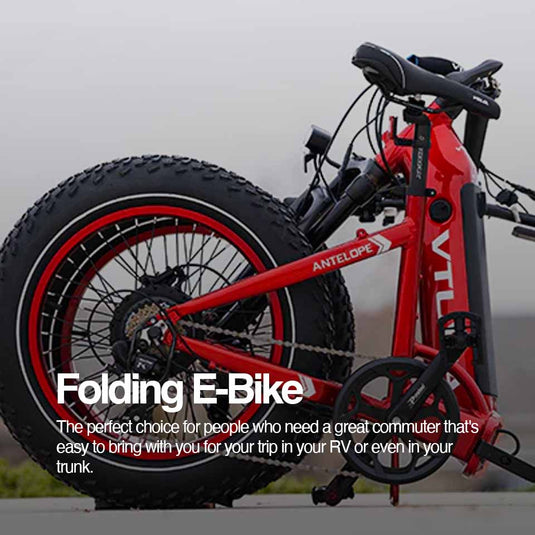 VTUVIA / SX20 Antelope Step-Thru Folding E-Bike