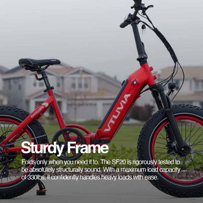 Load image into Gallery viewer, VTUVIA / SX20 Antelope Step-Thru Folding E-Bike
