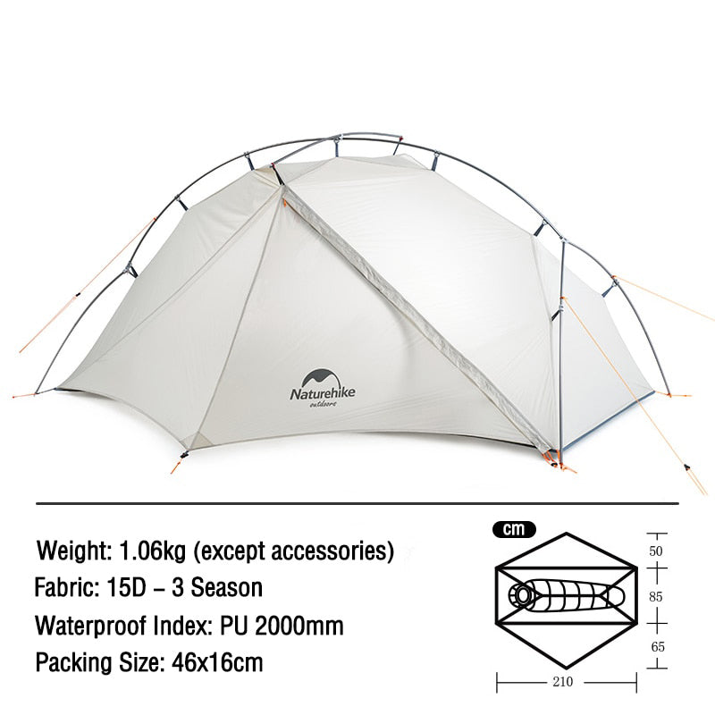 Load image into Gallery viewer, Naturehike / VIK Ultralight Tent 1-Person
