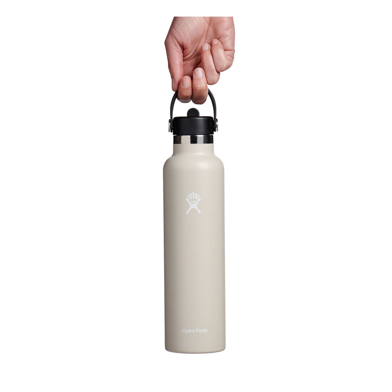 Load image into Gallery viewer, HydroFlask / Standard-Mouth Vacuum Water Bottle with Flex Straw Cap (24 oz)
