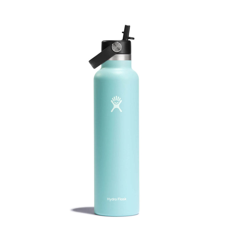 Load image into Gallery viewer, HydroFlask / Standard-Mouth Vacuum Water Bottle with Flex Straw Cap (24 oz)
