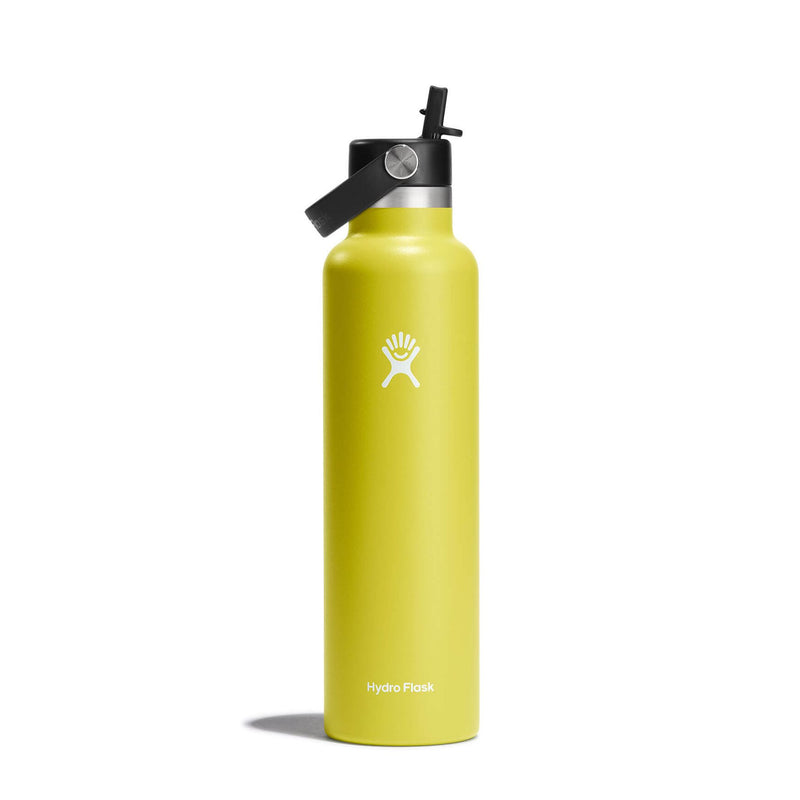 Load image into Gallery viewer, HydroFlask / Standard-Mouth Vacuum Water Bottle with Flex Straw Cap (24 oz)
